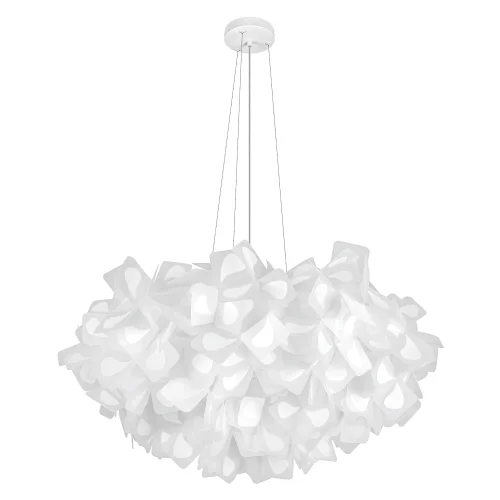 Люстра подвесная Слизия / Clizia 10595/780 White LOFT IT белая на 5 ламп, основание в стиле современный арт-деко Люстра подвесная Слизия / Clizia 10595/780 White LOFT IT белая на 5 ламп, основание в стиле современный арт-деко
