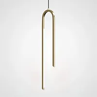 Светильник подвесной WIKI H40 212897-23 ImperiumLoft белый на 1 лампу, основание латунь в стиле современный минимализм Светильник подвесной WIKI H40 212897-23 ImperiumLoft белый на 1 лампу, основание латунь в стиле современный минимализм