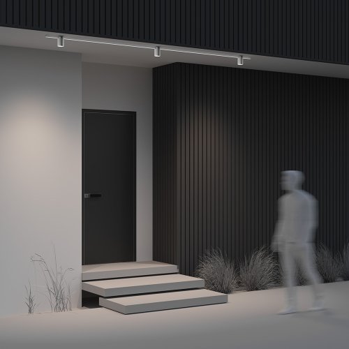 Трековый светильник LED уличный Alfa O-TR01-2-S-16WW3K Maytoni белый для шинопроводов серии Alfa белый фото 3 Трековый светильник LED уличный Alfa O-TR01-2-S-16WW3K Maytoni белый для шинопроводов серии Alfa белый фото 3