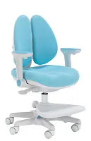 Детское кресло Kids 101 Ткань Голубой EP Kids 101 Fabric Blue Everprof, голубой/ткань, ножки//, размеры - 830*960***560*