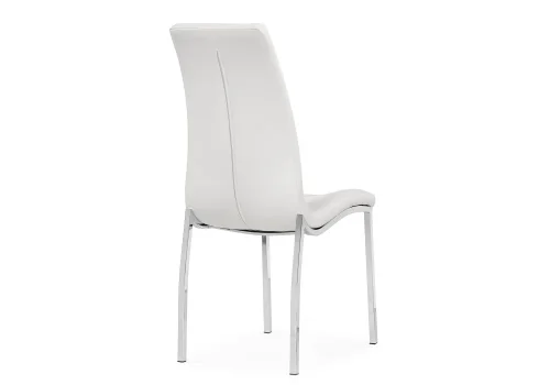 Обеденная группа Саито 80 white / chrome 599455 Woodville на 1 , основание в стиле современный скандинавский фото 10