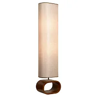 Торшер напольный  Nulvi LSF-2105-02 Lussole  бежевый 2 лампы, основание коричневое в стиле современный
