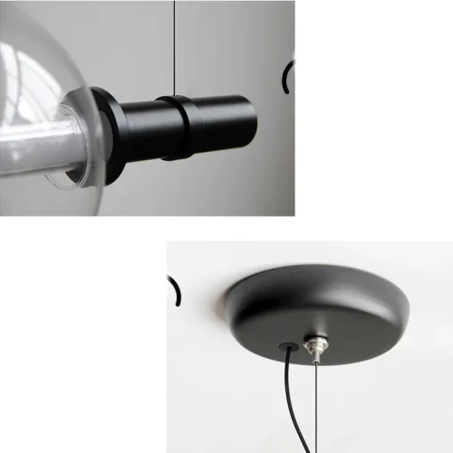 Светильник подвесной ZOOM L83 202710-23 ImperiumLoft прозрачный 1 лампа, основание чёрное в стиле современный  фото 29