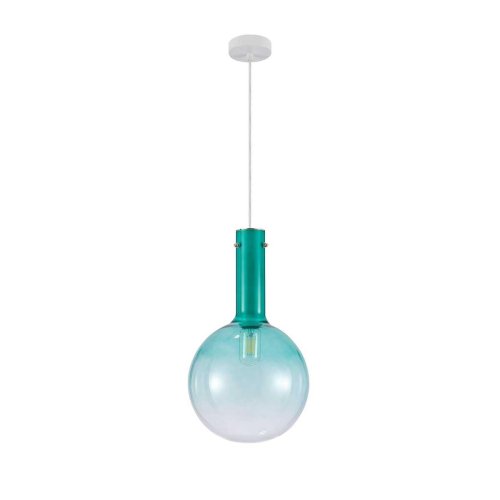 Светильник подвесной Alba 4101-1P Favourite прозрачный 1 лампа, основание белое в стиле современный шар фото 7