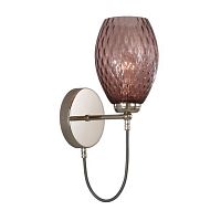 Бра A 10008/1 Reccagni Angelo фиолетовый 1 лампа, основание никель в стиле классический современный 