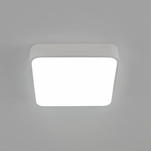 Светильник потолочный LED Купер CL724K24V0 Citilux белый 1 лампа, основание белое в стиле современный хай-тек минимализм квадраты фото 4