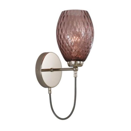 Бра A 10008/1 Reccagni Angelo фиолетовый на 1 лампа, основание никель в стиле классический современный 