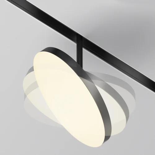 Трековый светильник LED Magnetic track system Exility TR131-2-15W3K-B Maytoni белый для шинопроводов серии Magnetic track system Exility чёрный фото 3