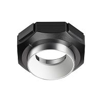 Светильник точечный для натяжного ПВХ потолка Vario 371057 Novotech белый на 1 лампу, основание белое в стиле современный хай-тек минимализм для пвх потолка