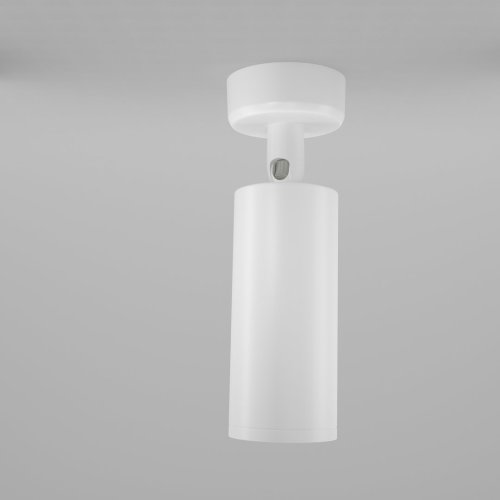 Светильник накладной Focus C017CW-01W Maytoni белый 1 лампа, основание белое в стиле современный круглый фото 8