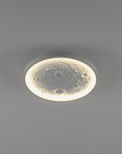 Светильник потолочный LED Spatial V11656-CL Moderli белый на 1 лампу, основание белое в стиле современный 