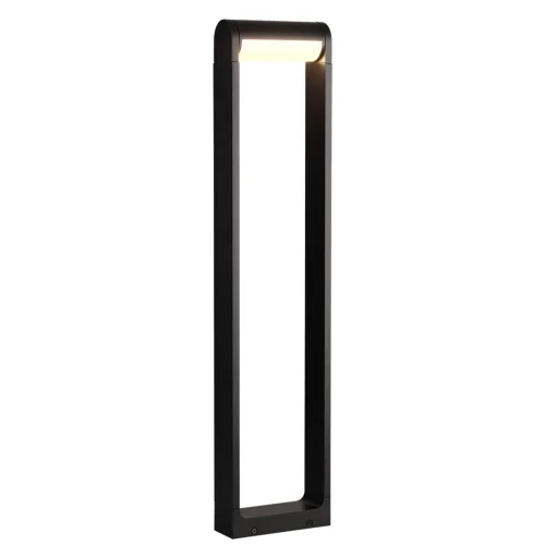 Парковый светильник LED Twinset 7117/12GLA Odeon Light уличный IP65 коричневый на 1 лампу, плафон коричневый в стиле хай-тек современный LED фото 3