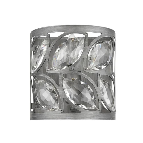 Бра Rosa VL3216W01 Vele Luce  на 1 лампа, основание серебряное в стиле арт-деко  фото 3