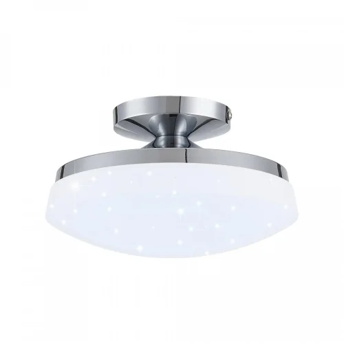 Светильник потолочный LED Тамбо CL716011Nz Citilux белый 1 лампа, основание хром в стиле современный 