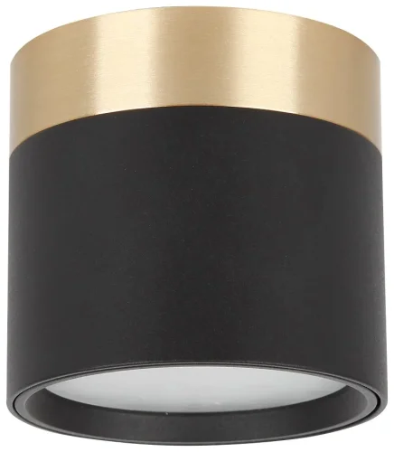 Светильник накладной LED Altair WTA.O21.607.30.07 Wertmark чёрный на 1 лампу, основание бронзовое чёрное в стиле хай-тек современный круглый