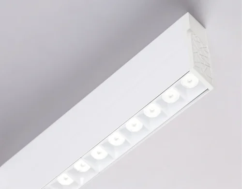 Светильник накладной LED Track System TA1825 Ambrella light белый 1 лампа, основание белое в стиле хай-тек современный  фото 5