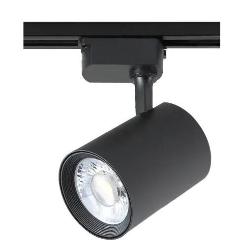 Трековый светильник LED CLT 0.31 006 40W BL Crystal Lux чёрный для шинопроводов серии Clt 0.11