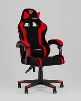 Кресло спортивное TopChairs Shadow, ткань, черно-красный УТ000039460 Stool Group, красный чёрный/текстиль, ножки/пластик/чёрный, размеры - 1250*1350***490*470