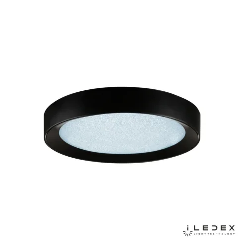 Светильник потолочный ЛЕД с пультом Стардаст (Stardust) WL X8839-500R BK iLedex белый на 1 лампу, основание чёрное в стиле хай-тек современный с пультом фото 3 Светильник потолочный ЛЕД с пультом Стардаст (Stardust) WL X8839-500R BK iLedex белый на 1 лампу, основание чёрное в стиле хай-тек современный с пультом фото 3