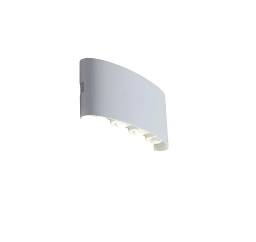 Настенный светильник LED SL089.501.08 ST-Luce уличный IP54 белый 8 ламп, плафон белый в стиле современный LED фото 2