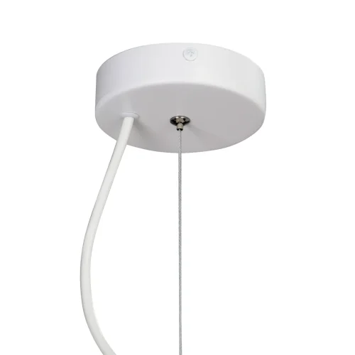 Светильник подвесной V4595-0/3S Vitaluce без плафона 3 лампы, основание белое в стиле лофт  фото 4