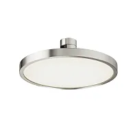 Трековый светильник Plato Flarity 4000K 10Вт 120° TR153-1-10W4K-PT Maytoni белый для шинопроводов серии Magnetic trаck system Flarity никель