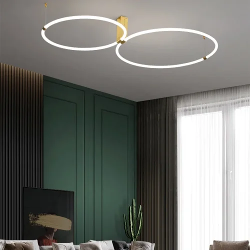 Светильник потолочный RINGMOR D60 D80 R2 207983-23 ImperiumLoft белый на 1 лампу, основание латунь в стиле современный фото 8 Светильник потолочный RINGMOR D60 D80 R2 207983-23 ImperiumLoft белый на 1 лампу, основание латунь в стиле современный фото 8