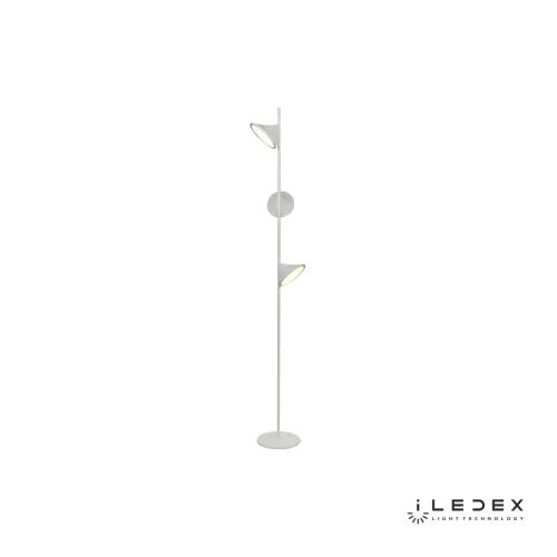 Торшер LED Syzygy F010230 WH iLedex  белый 1 лампа, основание белое в стиле современный хай-тек
 фото 3