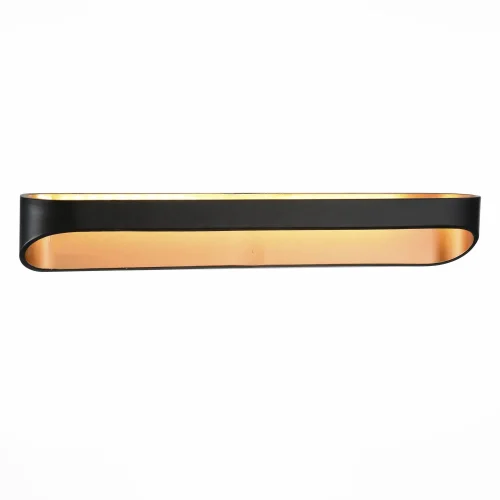 Бра LED Mensola SL582.401.01 St-Luce золотой на 1 лампа, основание золотое чёрное в стиле современный минимализм 