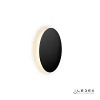 Бра LED Lunar ZD8102-12W BK iLedex чёрный 1 лампа, основание чёрное в стиле современный хай-тек 