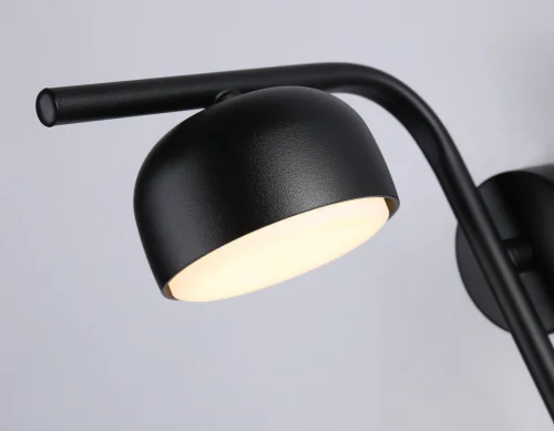 Бра TN71044 Ambrella light чёрный на 1 лампа, основание чёрное в стиле хай-тек современный  фото 4