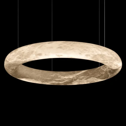Светильник подвесной LED Oslo 10407/600 LOFT IT белый на 1 лампу, основание бронзовое в стиле современный кольца фото 8