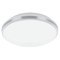 Светильник потолочный LED Pinetto 900365 Eglo белый 1 лампа, основание хром в стиле современный 