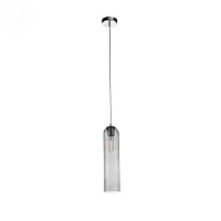 Светильник подвесной Callana SL1145.143.01 ST-Luce прозрачный серый 1 лампа, основание хром в стиле современный 