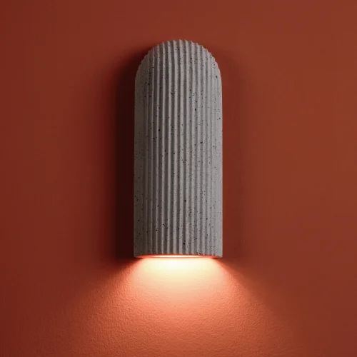 Бра Terra FR5582WL-01GF1 Freya графит на 1 лампу, основание графит в стиле современный мемфис фото 8