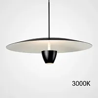 Светильник подвесной REFLECT D55 3000К 219204-23 ImperiumLoft белый 1 лампа, основание чёрное в стиле скандинавский 