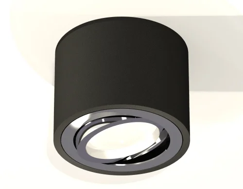 Светильник накладной Techno spot XS7511003 Ambrella light чёрный 1 лампа, основание чёрное в стиле хай-тек современный круглый фото 2