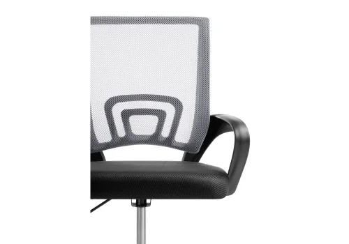 Компьютерное кресло Turin black / light gray 15433 Woodville, чёрный серый/ткань, ножки/пластик/чёрный, размеры - *900***600* фото 7