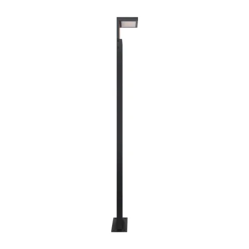 Парковый светильник LED Oak 100001/1000 LOFT IT уличный IP54 чёрный 1 лампа, плафон чёрный в стиле современный хай-тек LED фото 5