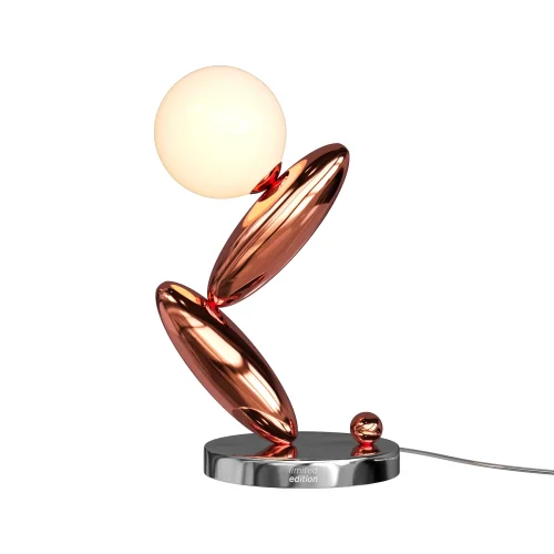 Настольная лампа LED MOD482TL-L6C3K Resonance Maytoni белая на 1 лампу, основание медь хром металл в стиле арт-деко современный шар Настольная лампа LED MOD482TL-L6C3K Resonance Maytoni белая на 1 лампу, основание медь хром металл в стиле арт-деко современный шар