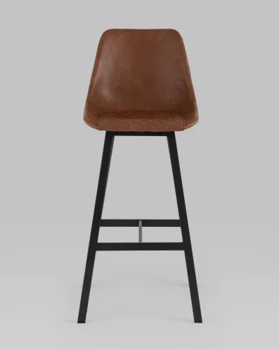 Стул барный TEXAS, экокожа, коричневый УТ000038914 Stool Group, /, ножки//, размеры - *1080***475*490 фото 3