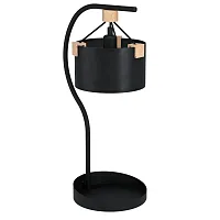 Настольная лампа Potosi 39946 Eglo чёрная 1 лампа, основание чёрное металл в стиле современный 