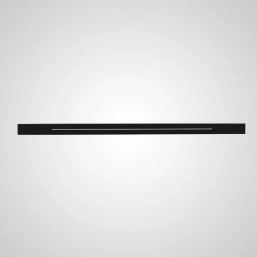 Настенный светильник SOURIS L120 Black 208898-23 ImperiumLoft чёрный на 1 лампу, основание чёрное в стиле современный 