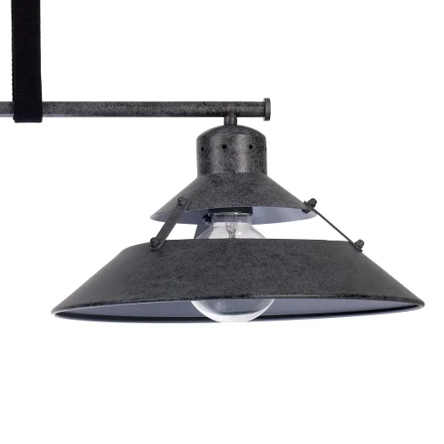 Светильник подвесной лофт INDUSTRIAL 5443 Mantra чёрный 2 лампы, основание чёрное в стиле лофт  фото 3