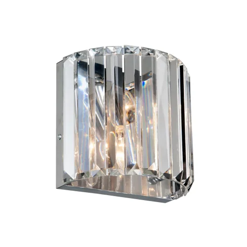 Бра V5869-9/2A Vitaluce прозрачный на 2 лампы, основание хром в стиле классический современный 