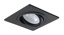 Светильник точечный CLT 002С1 BL Crystal Lux чёрный 1 лампа, основание чёрное в стиле современный 