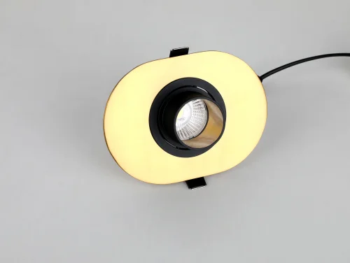 Светильник точечный LED Retro 2790-1C Favourite латунь 1 лампа, основание латунь в стиле хай-тек современный  фото 3