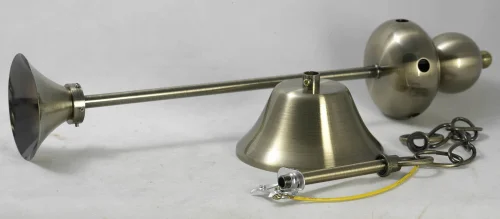 Люстра подвесная Roosevelt GRLSP-9941 Lussole без плафона на 5 ламп, основание бронзовое в стиле классический  фото 2