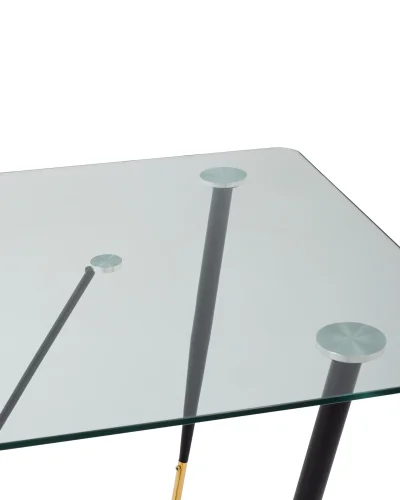 Стол обеденный Даймакс,  180х90, стекло УТ000036108 Stool Group столешница прозрачная из стекло фото 4