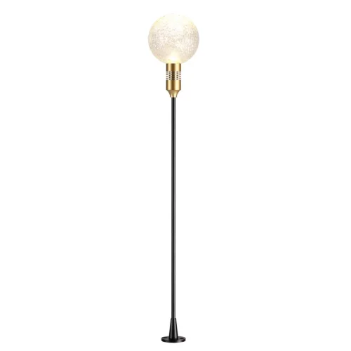 Ландшафтный светильник LED Dande 7121/2GL Odeon Light уличный IP65 чёрный на 1 лампу, плафон прозрачный в стиле хай-тек LED фото 5